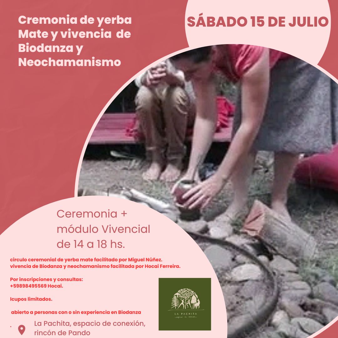 ceremonia de yerba mate La Pachita
